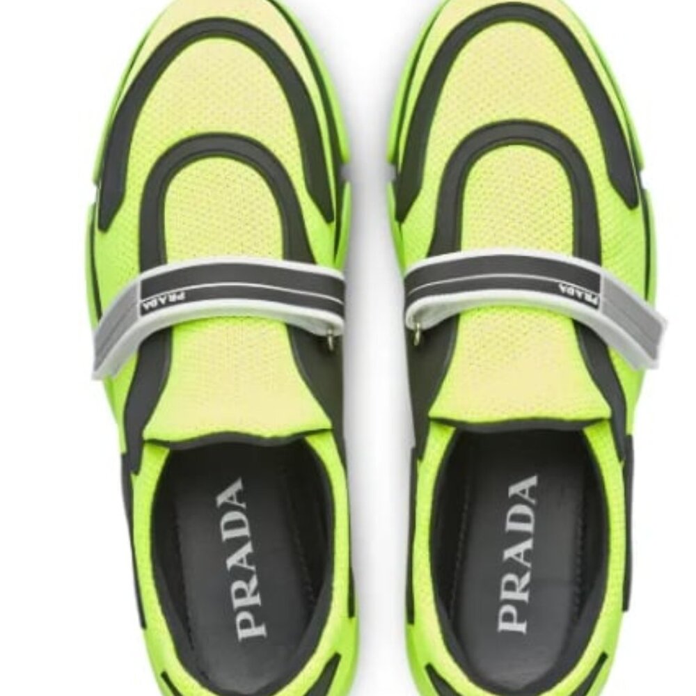 Prada Cloudbust Sneakers – Neon Green / Black – Size 36 IT - Picture 3 of 3